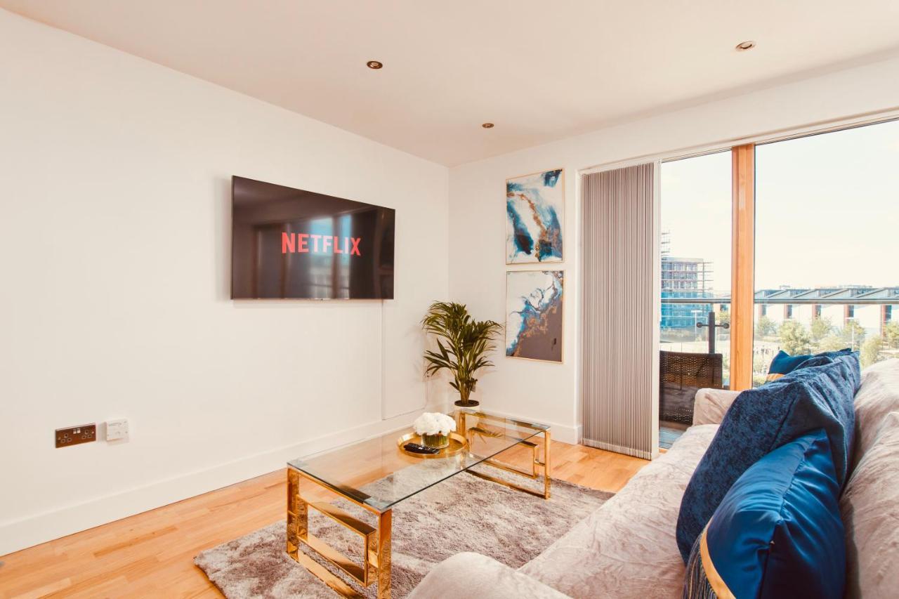 King Deluxe City Apt Large Balcony& Free Parking! Leeds  Eksteriør billede