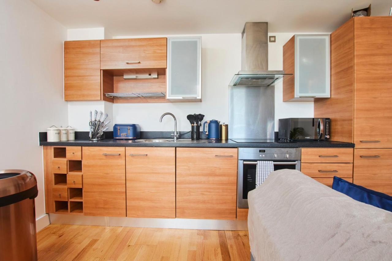 King Deluxe City Apt Large Balcony& Free Parking! Leeds  Eksteriør billede