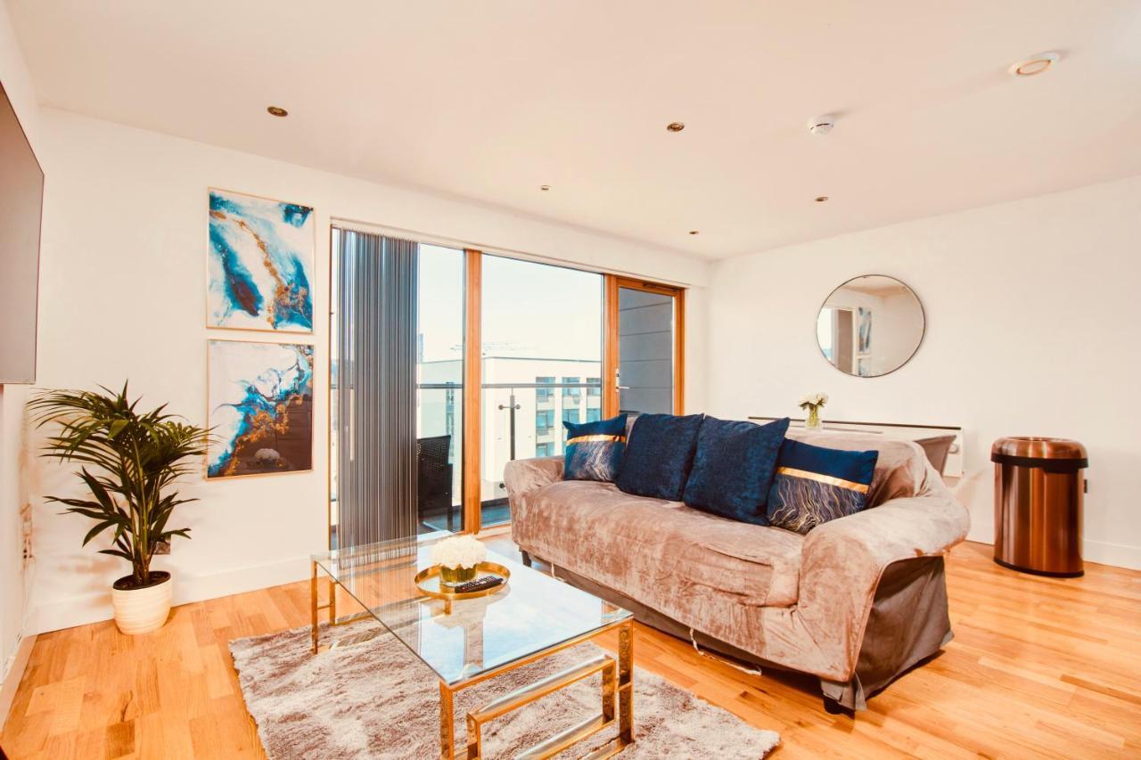 King Deluxe City Apt Large Balcony& Free Parking! Leeds  Eksteriør billede