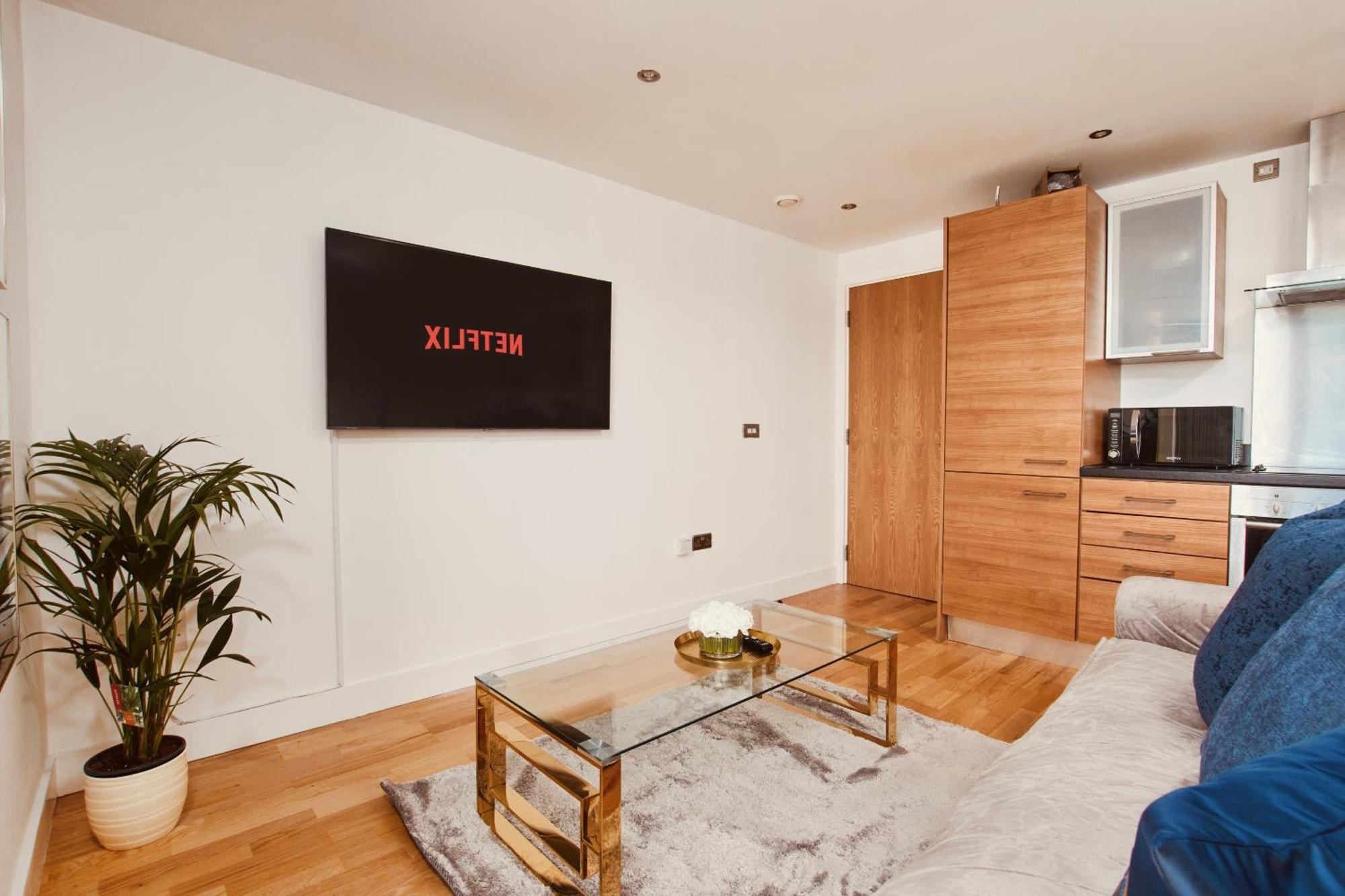 King Deluxe City Apt Large Balcony& Free Parking! Leeds  Eksteriør billede