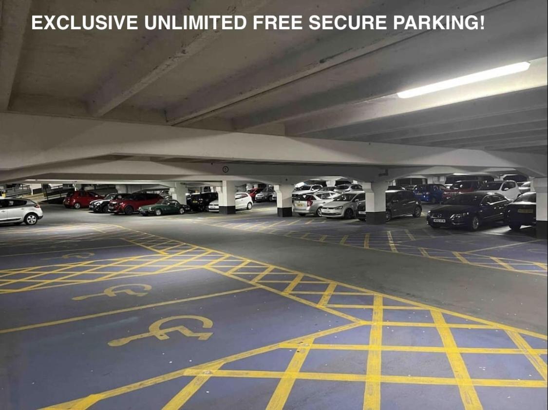 King Deluxe City Apt Large Balcony& Free Parking! Leeds  Eksteriør billede