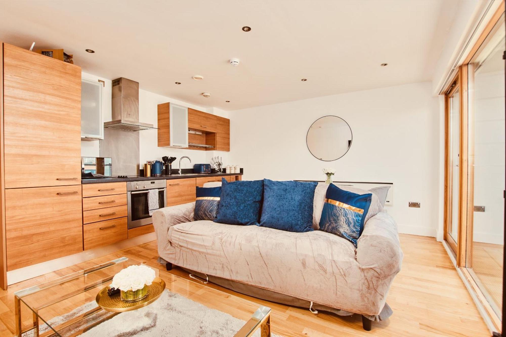 King Deluxe City Apt Large Balcony& Free Parking! Leeds  Eksteriør billede
