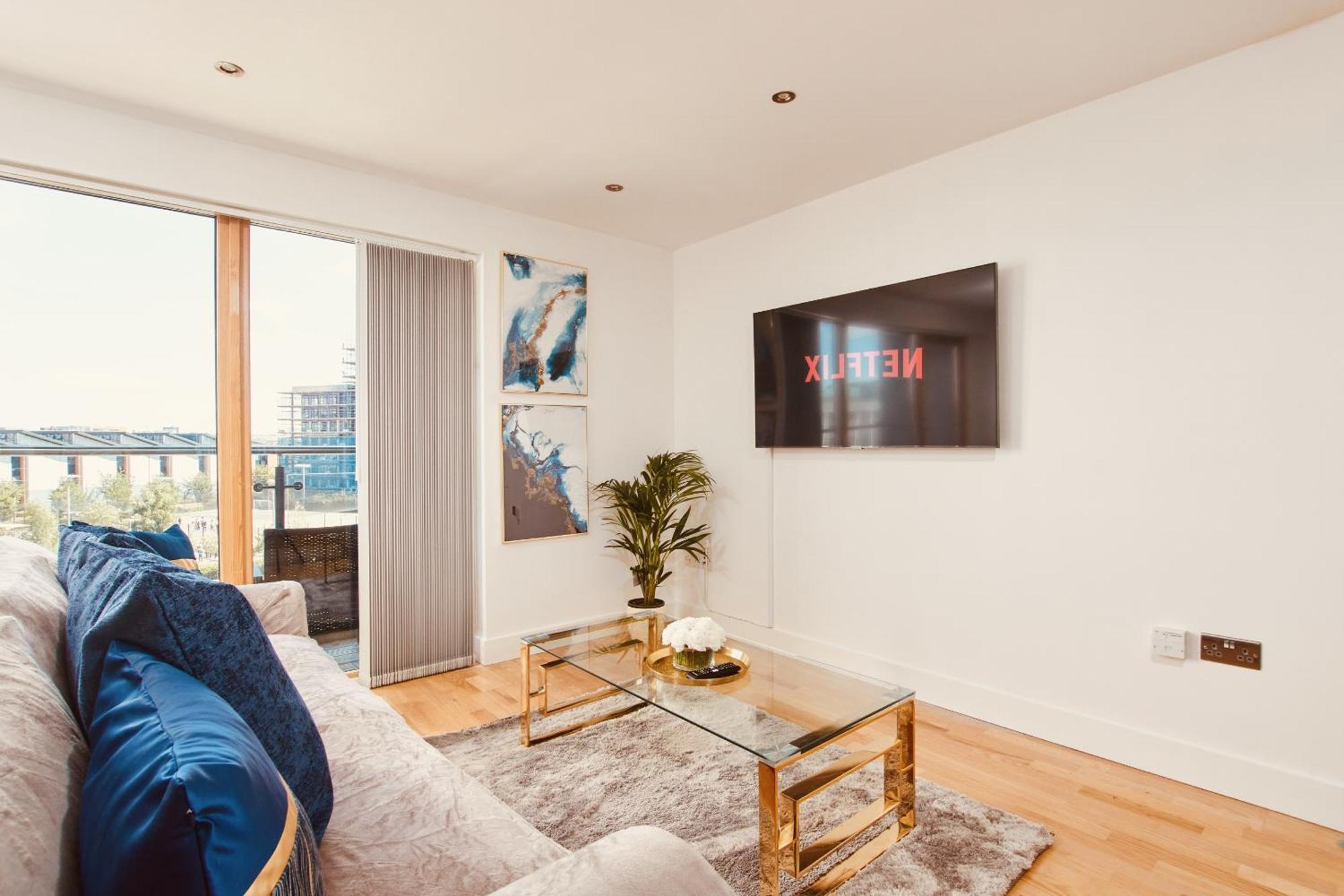 King Deluxe City Apt Large Balcony& Free Parking! Leeds  Eksteriør billede